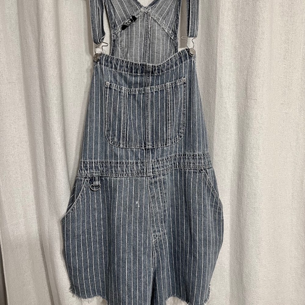 Pinstripe Vintage Overalls